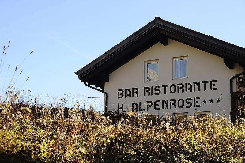 Hotel Alpenrose Passo Rolle Exterior foto